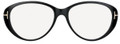 Tom Ford Eyeglasses TF5245 001 Shiny Blk 53MM
