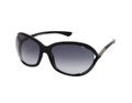 Tom Ford Sunglasses JENNIFER TF0008 01B Shiny Blk 61MM