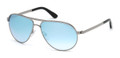Tom Ford Sunglasses MARKO TF0144 14X Shiny Light Ruthenium 58MM