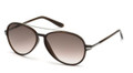 Tom Ford Sunglasses RAMONE TF0149 48F Shiny Dark Br 58MM