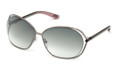 Tom Ford Sunglasses CARLA TF0157 10B Shiny Light Nickeltin 66MM