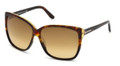 Tom Ford Sunglasses LYDIA TF0228 05F Blk 61MM