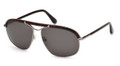 Tom Ford Sunglasses RUSSELL TF0234 13A Matte Dark Ruthenium 59MM