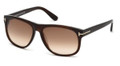 Tom Ford Sunglasses OLIVIER TF0236 50P Dark Br 58MM