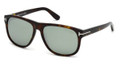 Tom Ford Sunglasses OLIVIER TF0236 52Q Dark Havana 58MM