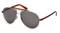 Tom Ford Sunglasses BRADLEY TF0244 10P Shiny Light Nickeltin 60MM