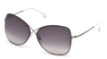 Tom Ford Sunglasses COLETTE TF0250 14B Shiny Light Ruthenium 63MM