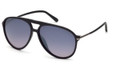 Tom Ford Sunglasses MATTEO TF0254 01B Shiny Blk 59MM
