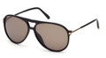 Tom Ford Sunglasses MATTEO TF0254 01M Shiny Blk 59MM