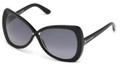 Tom Ford Sunglasses JADE TF0277 01B Shiny Blk 60MM