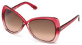 Tom Ford Sunglasses JADE TF0277 68F Red 60MM