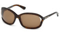 Tom Ford Sunglasses VIVIENNE TF0278 52J Dark Havana 61MM