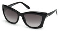 Tom Ford Sunglasses LANA TF0280 01B Shiny Blk 59MM