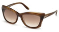 Tom Ford Sunglasses LANA TF0280 50F Dark Br 59MM