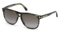 Tom Ford Sunglasses LENNON TF0288 50F Dark Br 55MM