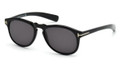 Tom Ford Sunglasses FLYNN TF0291 01B Shiny Blk 54MM