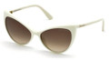 Tom Ford Sunglasses ANASTASIA TF0303 25F Ivory 55MM