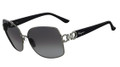 Salvatore Ferragamo Sunglasses SF100SR 015 Shiny Dark Gunmtl 59MM