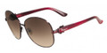 Salvatore Ferragamo Sunglasses SF101S 615 Shiny Red 59MM