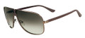 Salvatore Ferragamo Sunglasses SF102SL 208 Shiny Dark Br 65MM