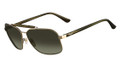 Salvatore Ferragamo Sunglasses SF107S 719 Brushed Gold 61MM