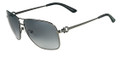 Salvatore Ferragamo Sunglasses SF108SL 033 Shiny Dark Gun 61MM