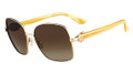 Salvatore Ferragamo Sunglasses SF110S 717 Shiny Gold 59MM