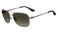 Salvatore Ferragamo Sunglasses SF117S 015 Shiny Dark Gunmtl 58MM