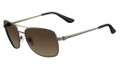 Salvatore Ferragamo Sunglasses SF117S 210 Shiny Br 58MM