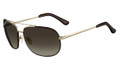 Salvatore Ferragamo Sunglasses SF119SL 211 Shiny Br 63MM