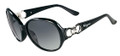 Salvatore Ferragamo Sunglasses SF601S 001 Blk 59MM