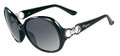 Salvatore Ferragamo Sunglasses SF602S 001 Blk 59MM