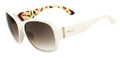 Salvatore Ferragamo Sunglasses SF603S 103 Ivory 58MM