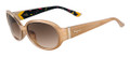 Salvatore Ferragamo Sunglasses SF605S 266 Pearl Beige 56MM