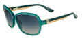 Salvatore Ferragamo Sunglasses SF606S 444 Aqua 58MM