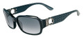 Salvatore Ferragamo Sunglasses SF608S 001 Blk 59MM