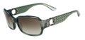 Salvatore Ferragamo Sunglasses SF608S 003 Striped Grey 59MM