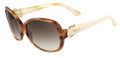 Salvatore Ferragamo Sunglasses SF613S 260 Striped Honey 59MM