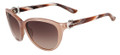 Salvatore Ferragamo Sunglasses SF614S 664 Crystal Pink 57MM