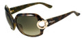 Salvatore Ferragamo Sunglasses SF621S 221 Havana Grn 58MM
