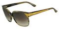 Salvatore Ferragamo Sunglasses SF622SL 319 Striped Khaki 58MM