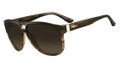 Salvatore Ferragamo Sunglasses SF634S 319 Striped Khaki 61MM