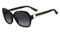 Salvatore Ferragamo Sunglasses SF650S 001 Blk 57MM
