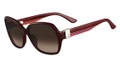 Salvatore Ferragamo Sunglasses SF650S 613 Crystal Red 57MM