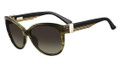 Salvatore Ferragamo Sunglasses SF651S 319 Striped Khaki 59MM