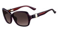 Salvatore Ferragamo Sunglasses SF657SL 502 Striped Violet 57MM