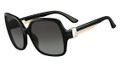 Salvatore Ferragamo Sunglasses SF659S 001 Solid Blk 56MM
