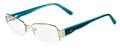 Valentino Eyeglasses V2100 718 Light Gold 52MM