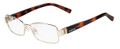 Valentino Eyeglasses V2105R 718 Light Gold 51MM