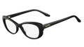 Valentino Eyeglasses V2604 001 Blk 51MM